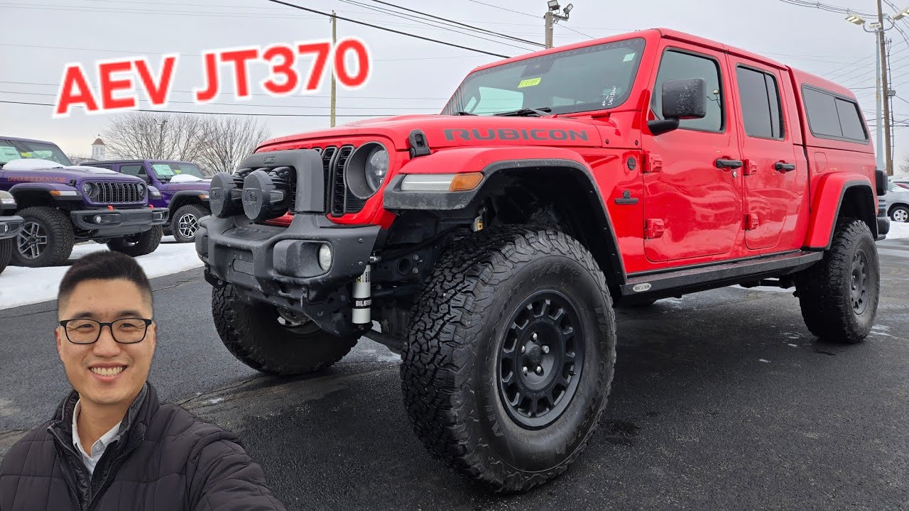 ПРЕКРАСНЫЙ ВНЕДОРОЖНЫЙ ЗВЕРЬ! (Jeep Gladiator Rubicon X AEV JT370 2024 года выпуска)