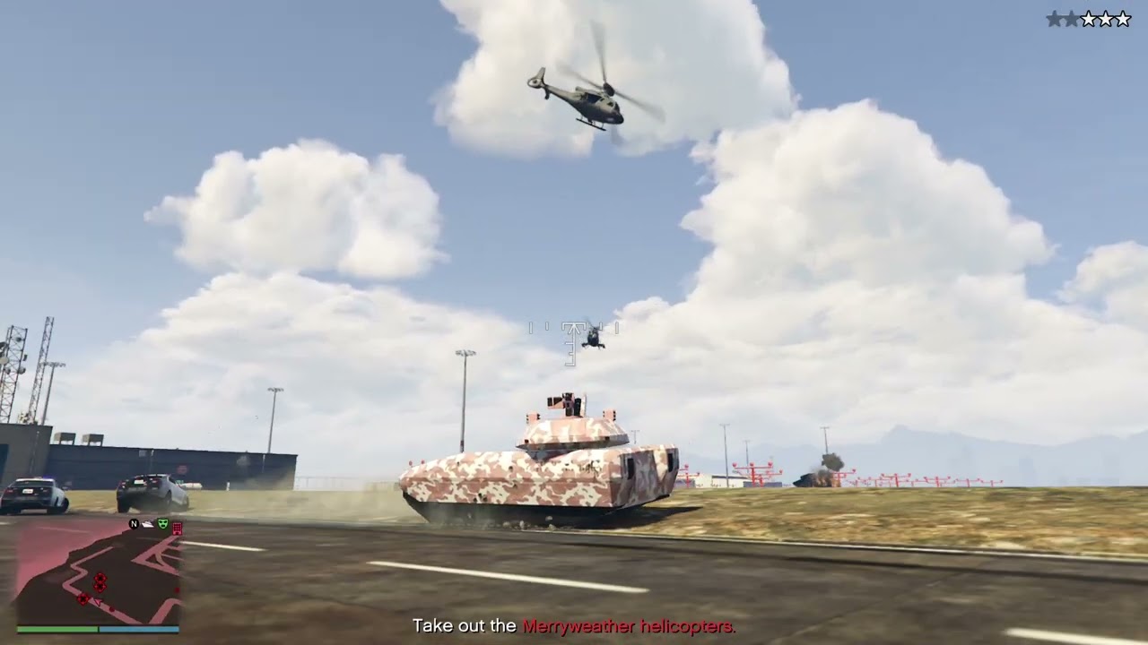 GTA V Salvage Yard Robbery, The Cargoship Robbery, Skylift