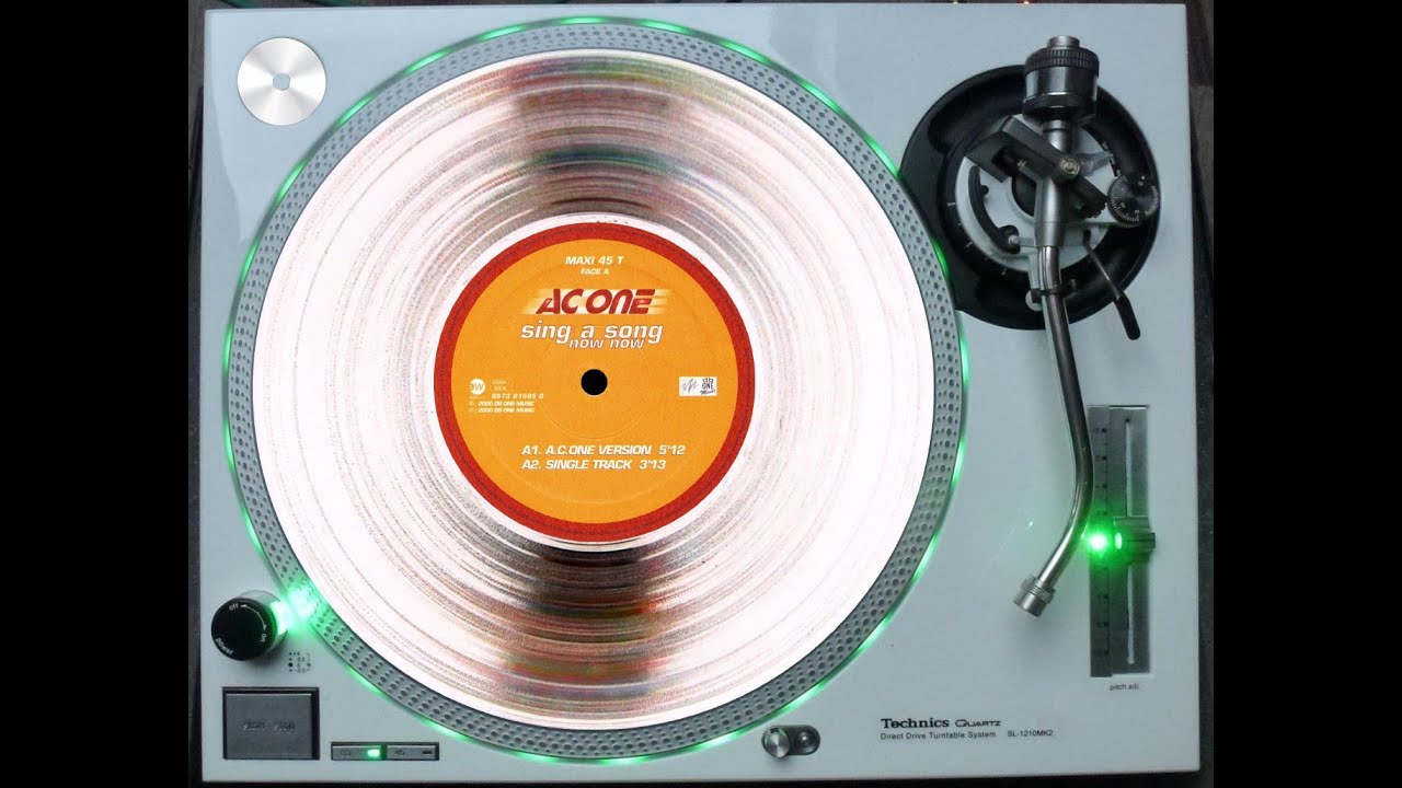 A.C. ONE - SING A SONG NOW NOW (A.C. ONE VERSION) (℗1999 / &copy;2014)