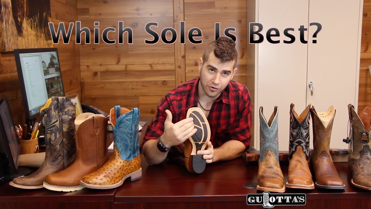 What Type of Boot Sole is Best?