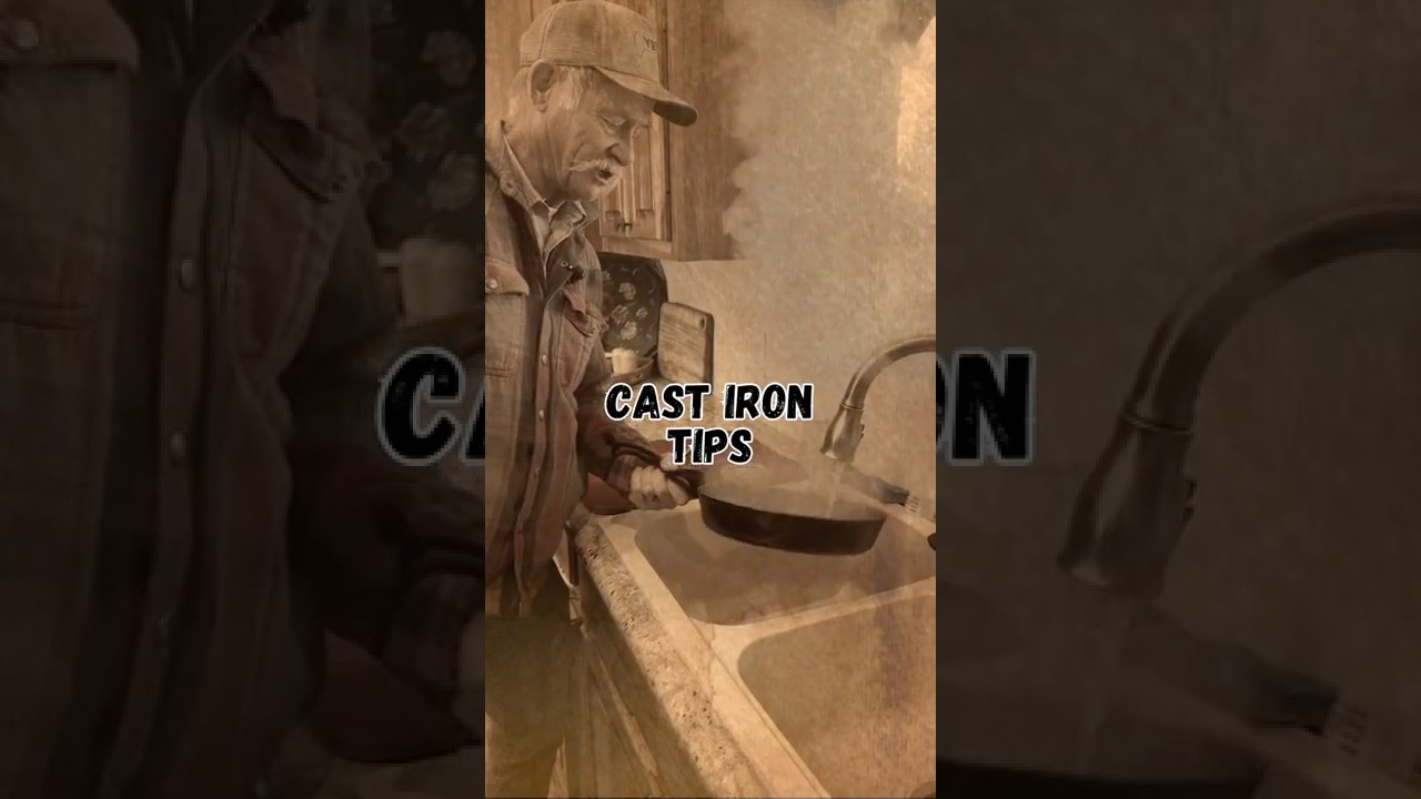 Quick Tip to Clean Cast Iron