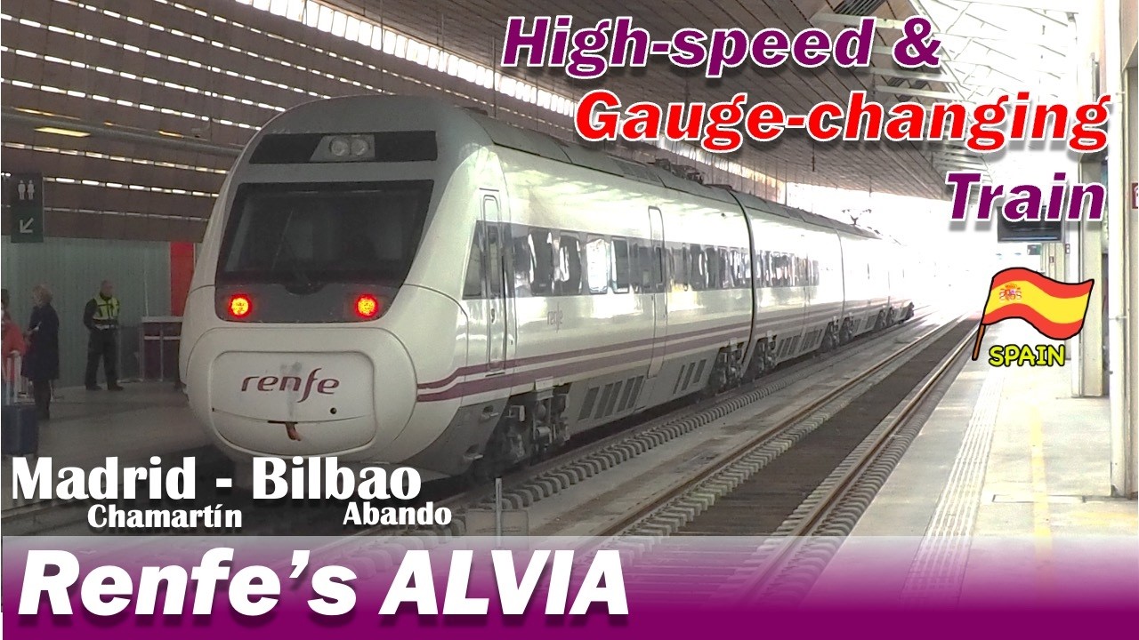 Train Trip in Spain: ALVIA from Madrid to Bilbao
