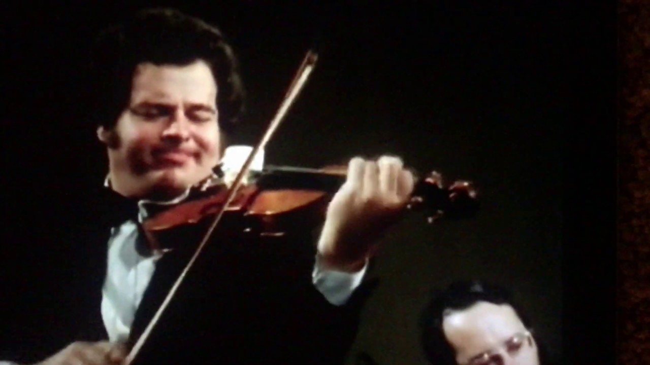 Perlman shreds Brahms Violin Concerto for Brahms' birthday
