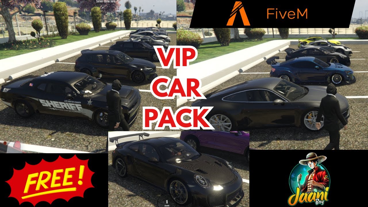 FIVEM VIP Cars FREE! - Best Fivem Cars