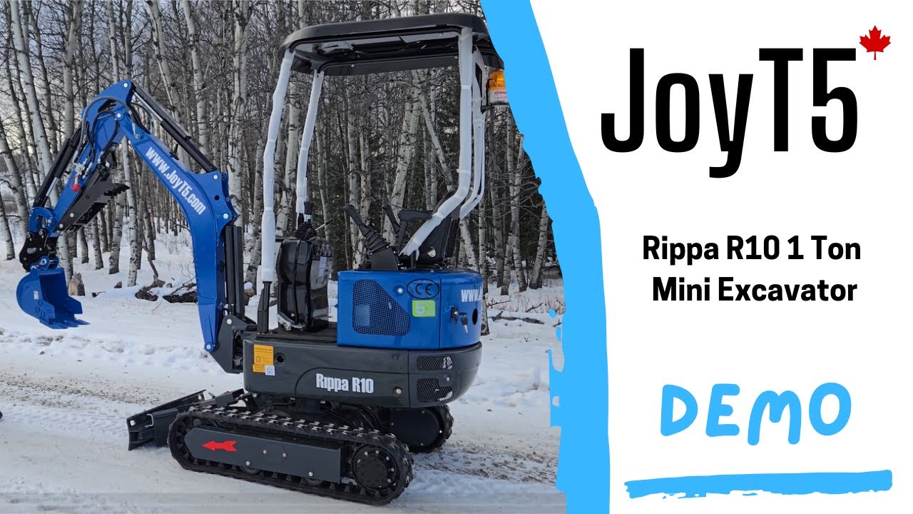 Is Rippa R10 the best 1 ton Excavator in 2025? | JoyT5
