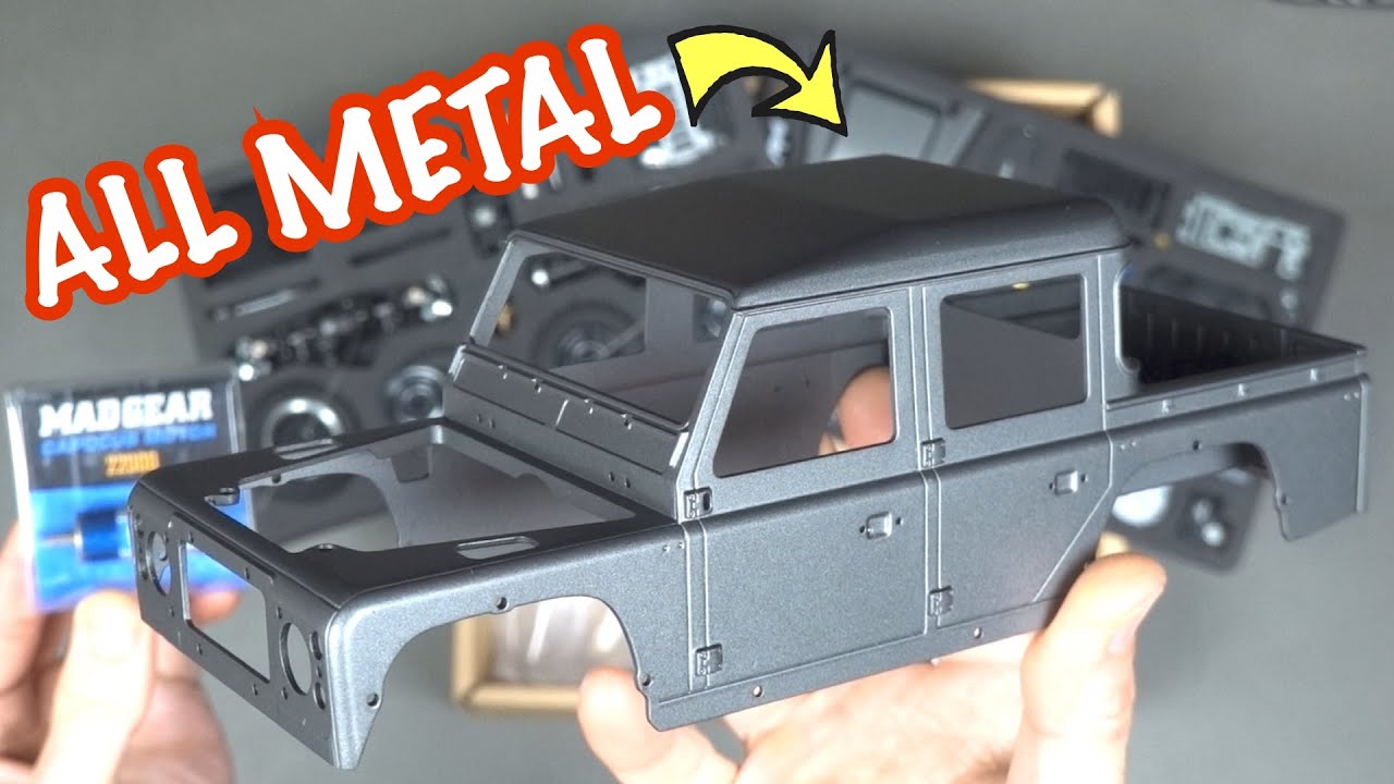 THE ULTIMATE RC CRAWLER - CAPO CUB 1/18 FULL METAL DEFENDER