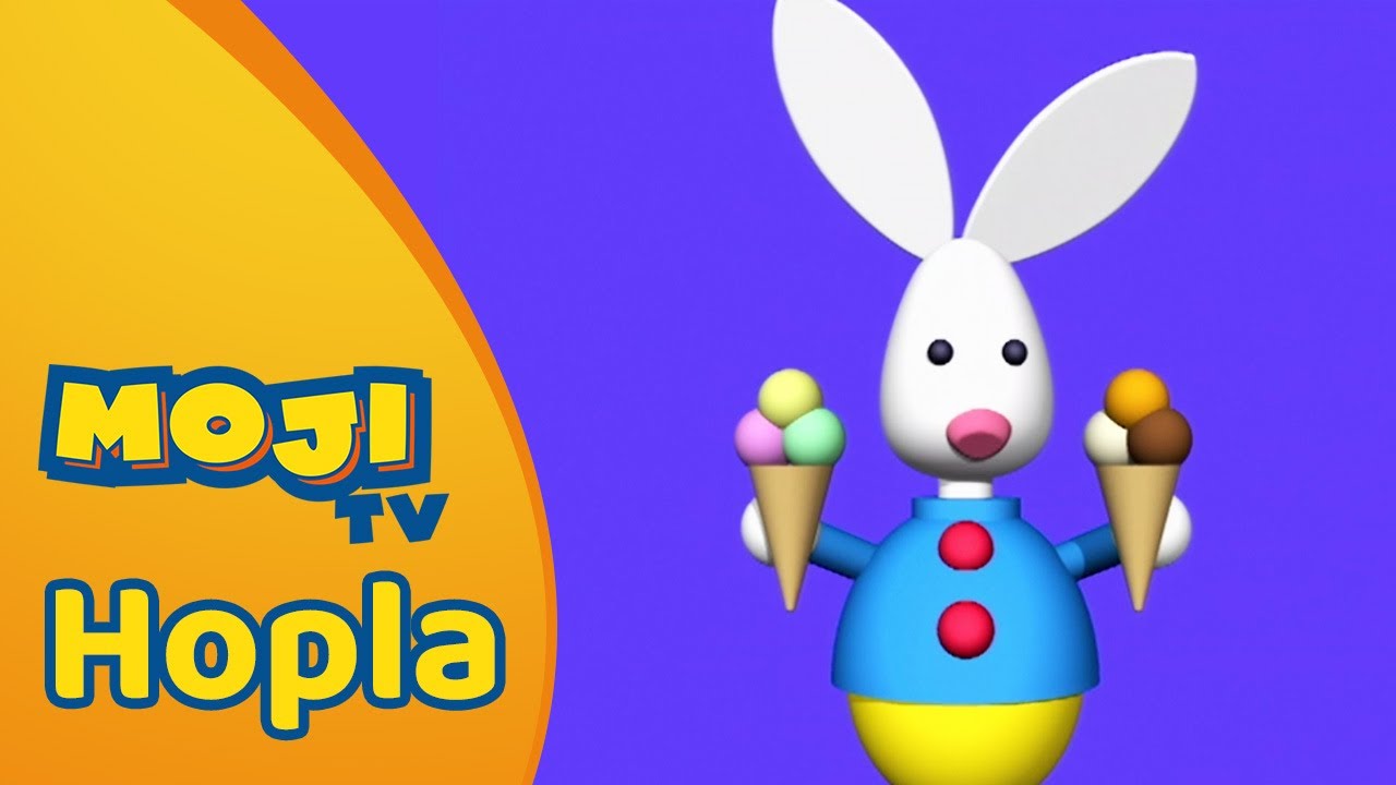 MMMMM, HEERLIJK IJS 🍦 | HOPLA 🐇 | Nederlandse Kinderseries | MojiTV