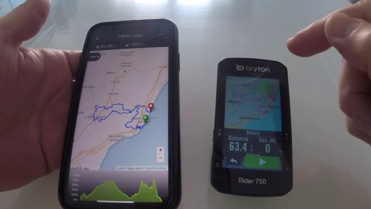 Bryton 750 Rider App Active
