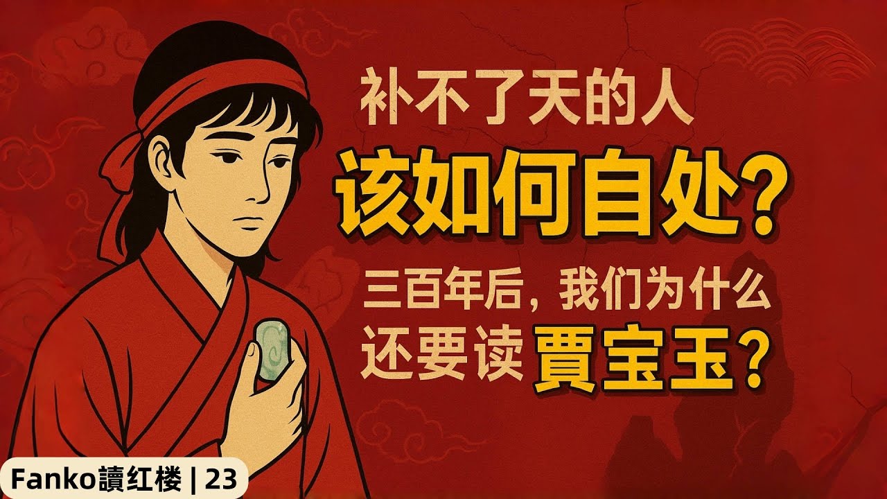 【萬字精讀】《紅樓夢》-賈寶玉：中國文學史上第一個「躺平」的人？「Fanko讀紅樓 | 23」