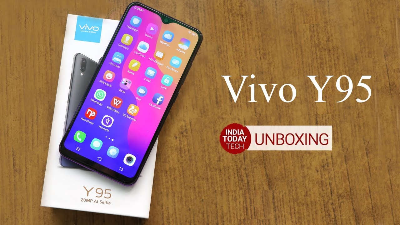 Vivo Y95 unboxing and quick review | India Today Tech