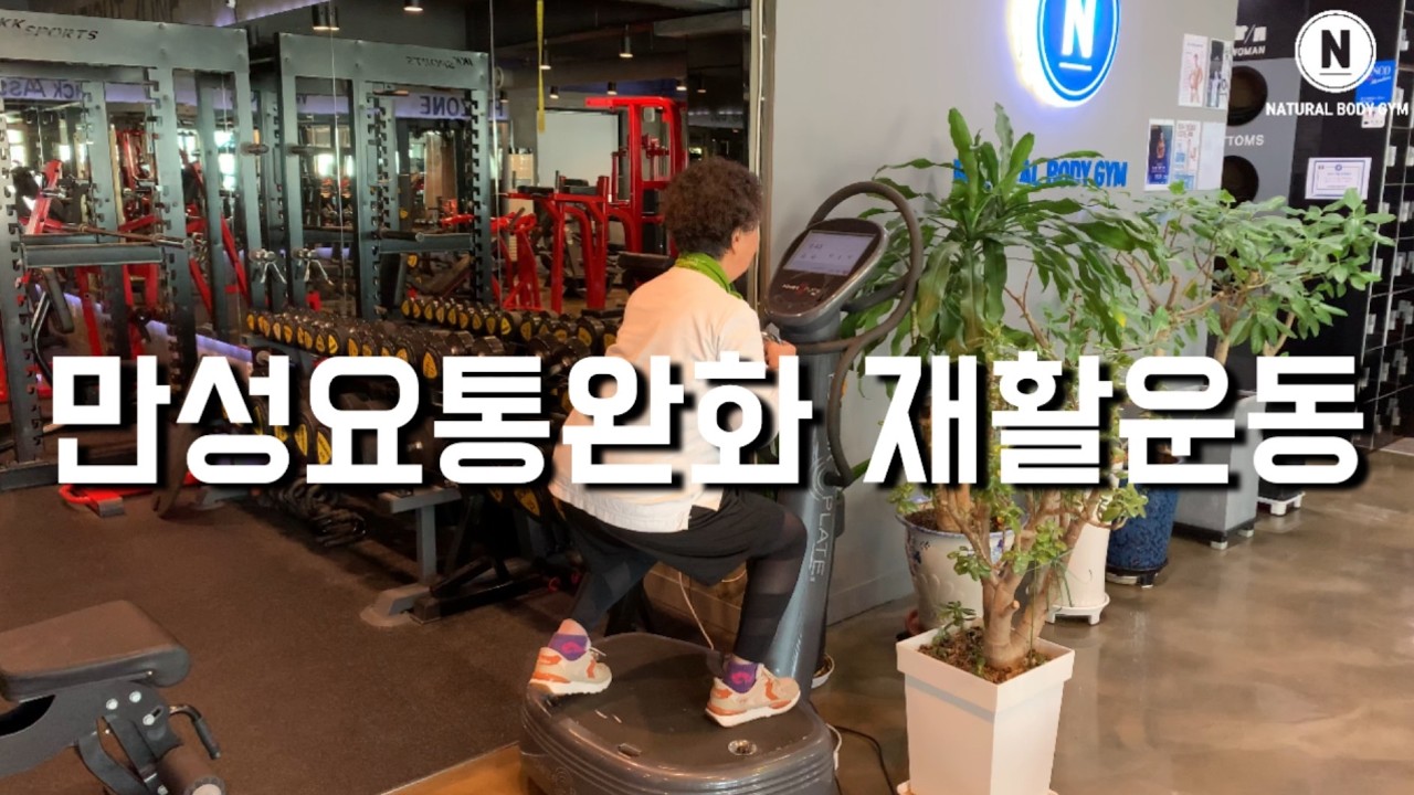 6주 완성! 만성 요통 완화 및 하지 근력 강화 프로그램