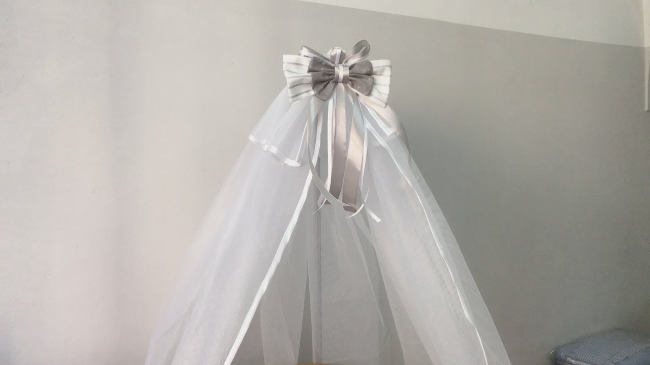 لوازم الرضيع : غطاء او ستارة لسرير الرضيع / Trousseau de bébé : ciel de lit