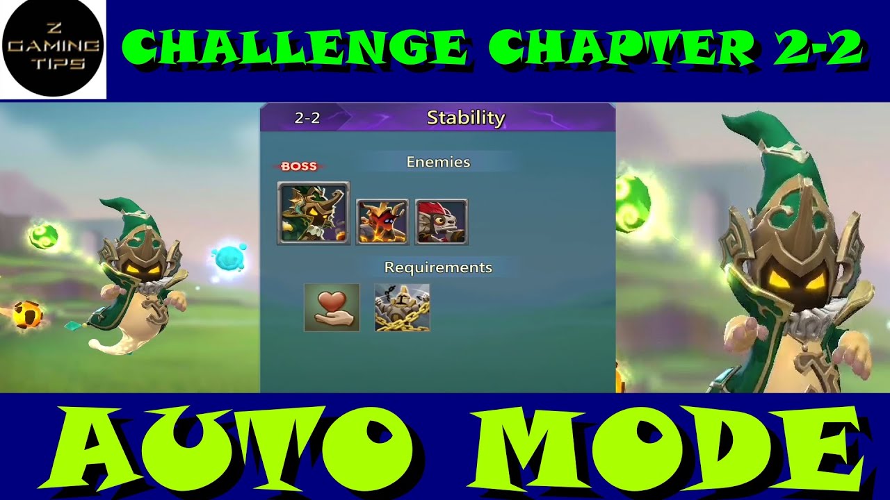 Hero Stage Challenge 2-2 (Stability) using F2P heroes (Auto Mode)