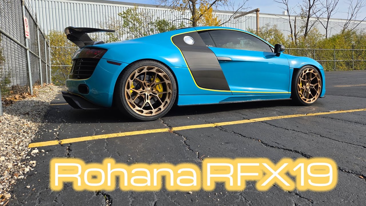 First Audi R8 with Rohana RFX19.