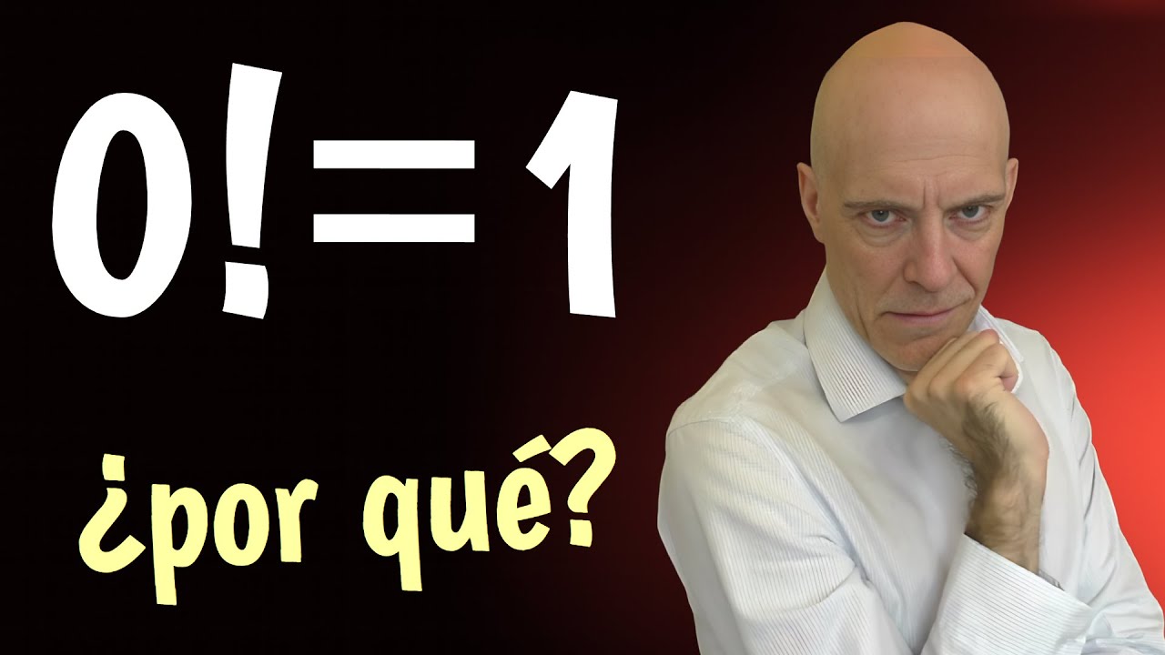 Por qué 0! es 1. La explicación💪