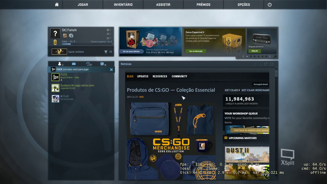 CS:GO COMPETITIVO GOGO AGUIA 2