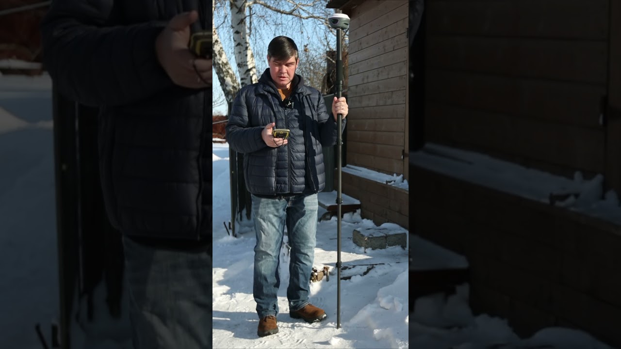 Лучший ГНСС приемник Meridian с лазерным дальномером?! #геодезия #геодезист #гнссприемник