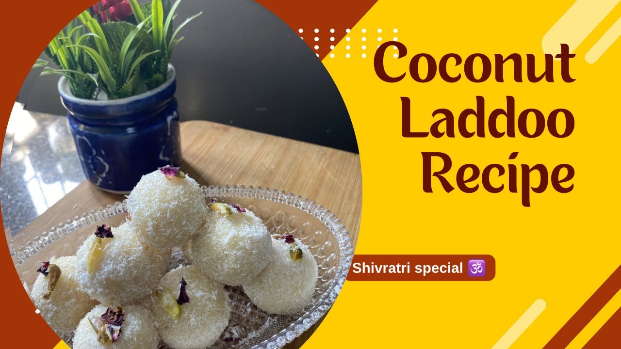 Instant Coconut Laddoo with Condensed Milk | perfect for festivals, pooja, guests, sweet cravings.