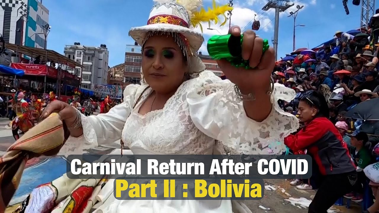 Carnival of Oruro's colors flooded the streets of Bolivia as carnival events returned to the city.