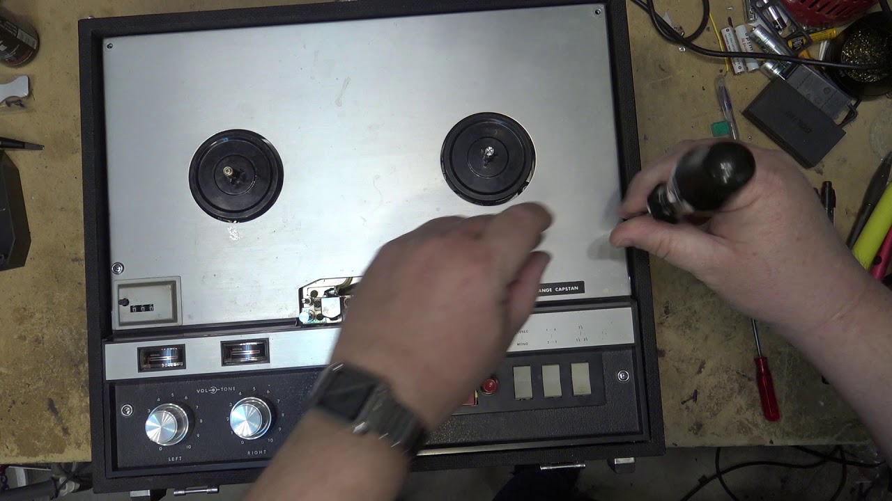Sears Silvertone Model STR 1700 4 Track Reel to Reel Recorder Service