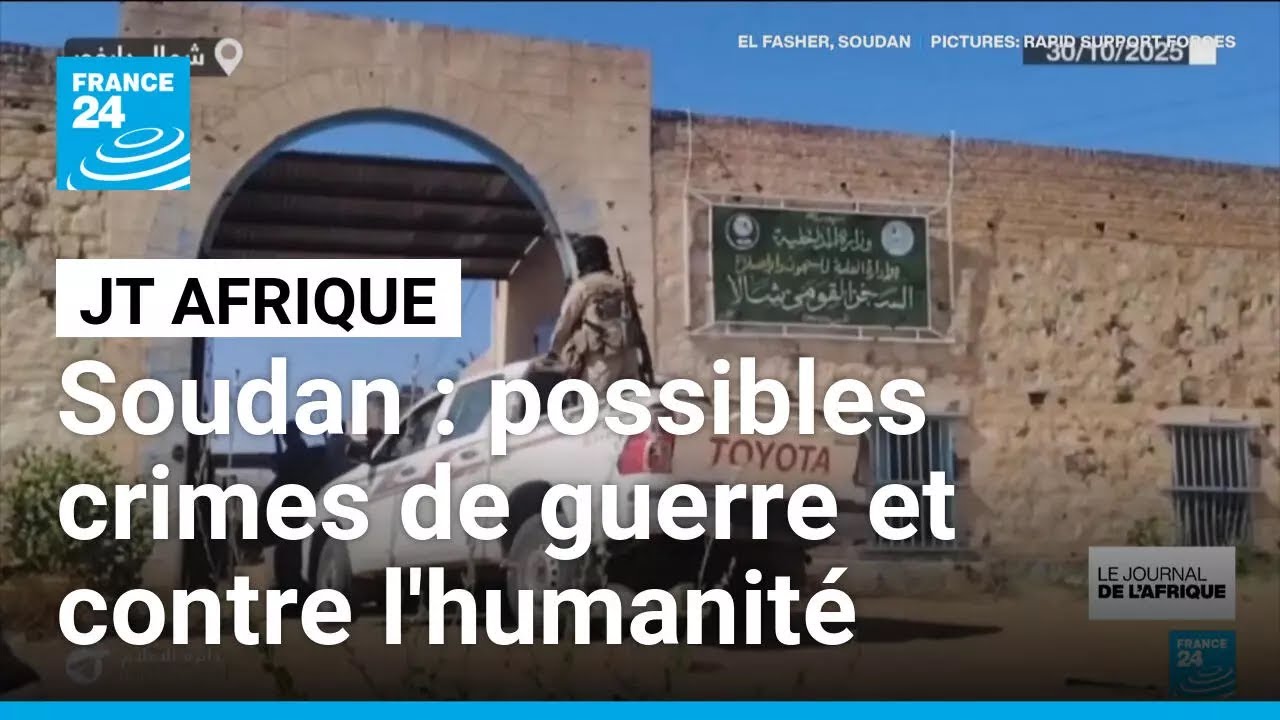 Soudan : possibles crimes de guerre et contre l'humanité à El-Facher, avertit la CPI • FRANCE 24