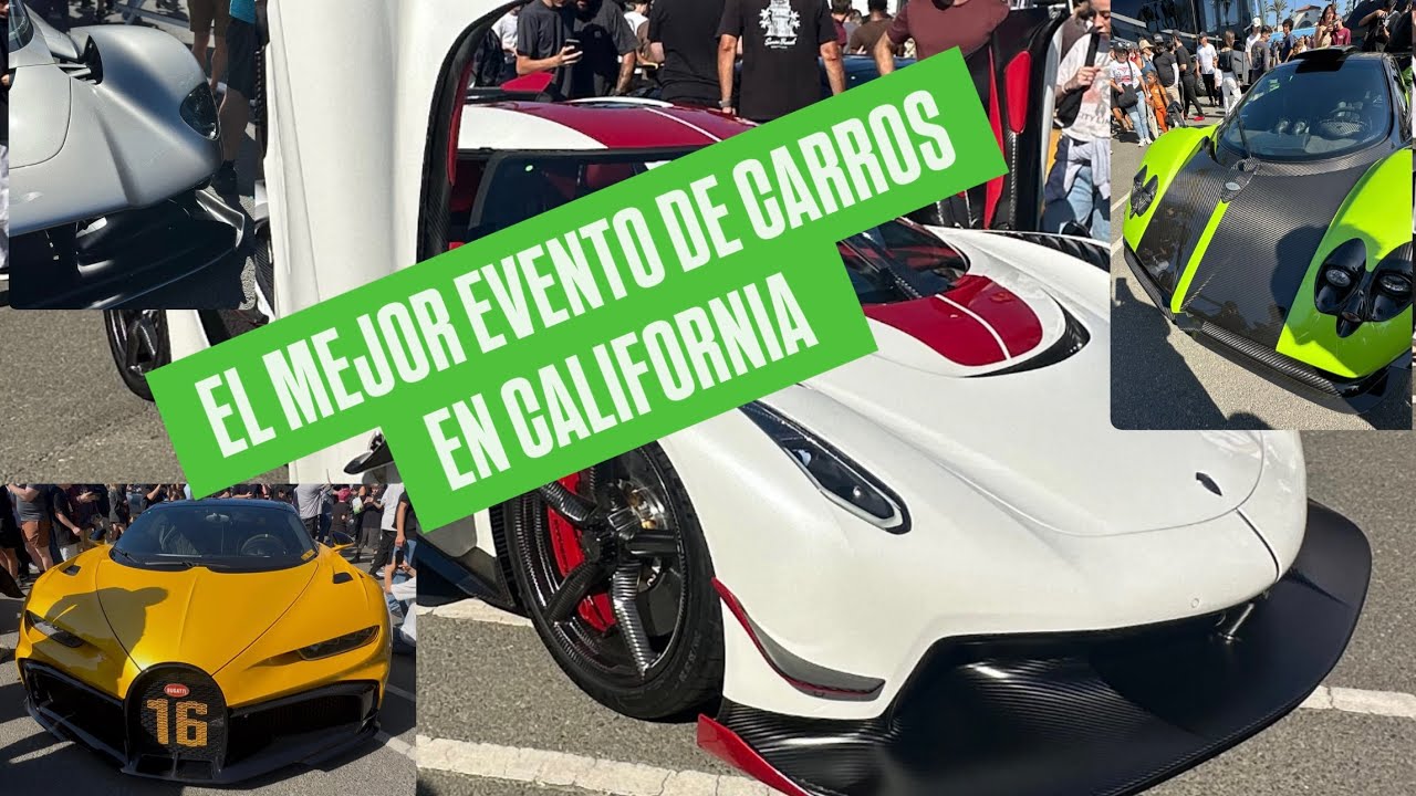 Los Mejores Carros de California! CARS N’ COPTERS! Hyperdeportivos!