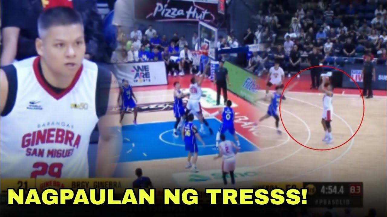 Impressive game Norbert Torres Nagpaulan ng three points! l JACKPOT l Brgy Ginebra vs TNT l PBA 