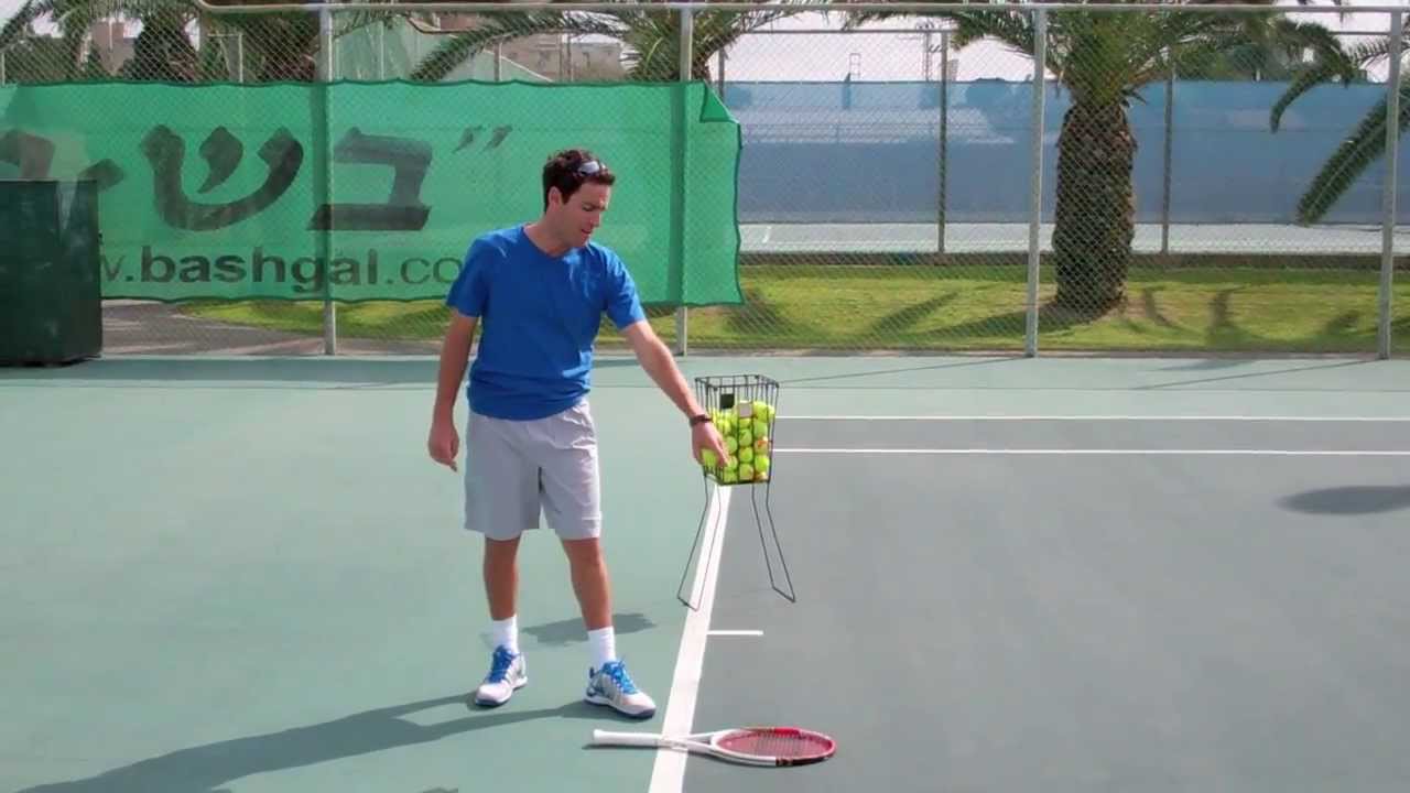Ytennis-  ? איך לזרוק את הכדור בחטת הסרב