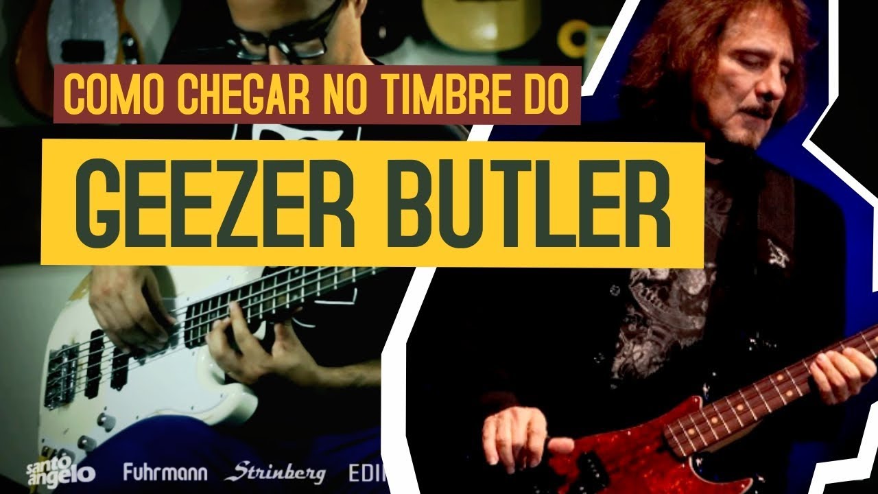 GEEZER BUTLER - Timbre dos Mestres #11 - Ernani Júnior