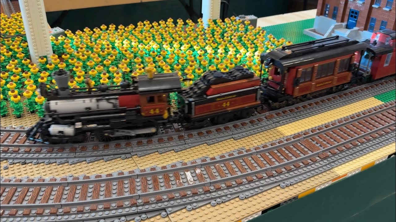 LEGO Trains And More On The Calgary LEGO Train Club Layout - Heritage Park Railway Days 2025