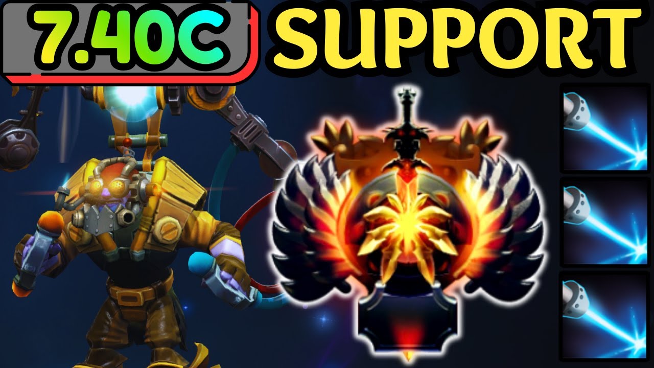 🔥 HOW TO PLAY TINKER HARD SUPPORT &mdash; LASER, SHIELD, AOE | DOTA 2 🔥