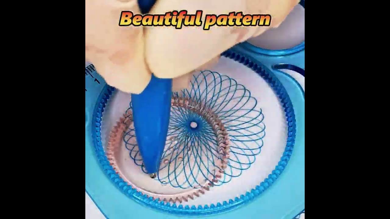 wooow #satisfying #relaxing #2024 #oddlysatisfying #spirograph #diy