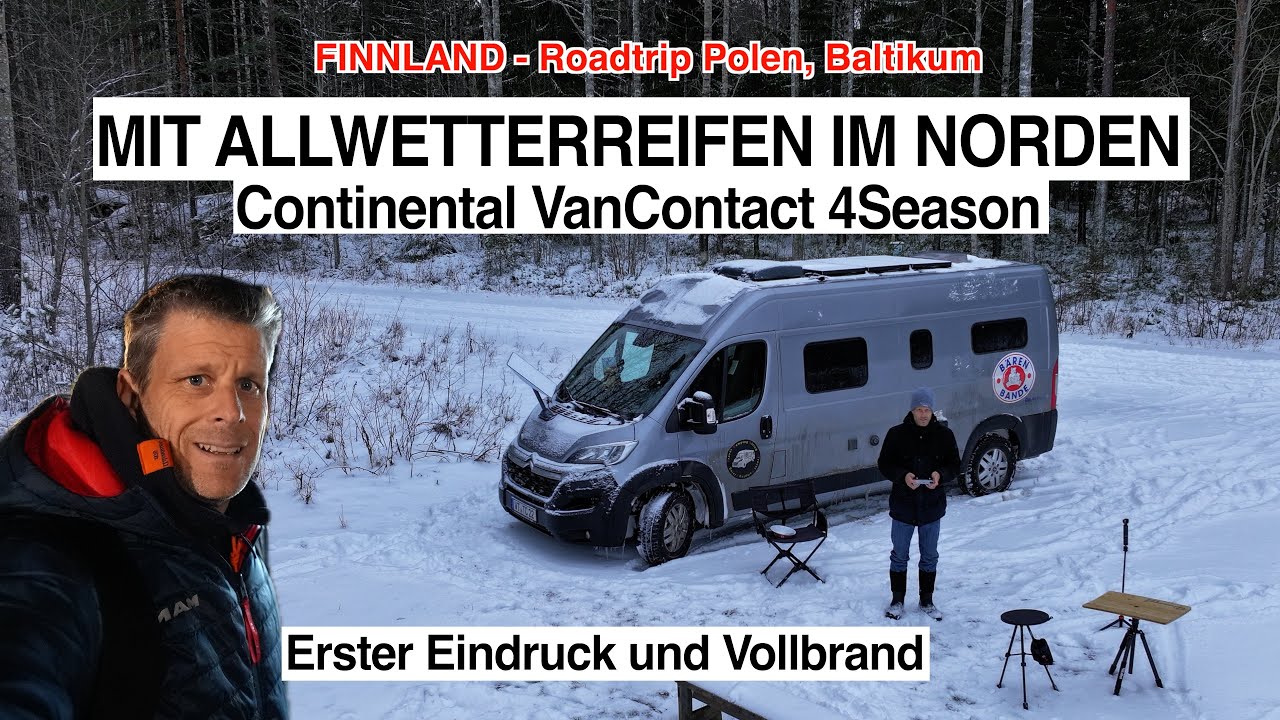 #1057 ALLWETTERREIFEN IM HOHEN NORDEN? | VOLLBREMSUNG & ERSTES FEEDBACK | Conti VanContact 4Season