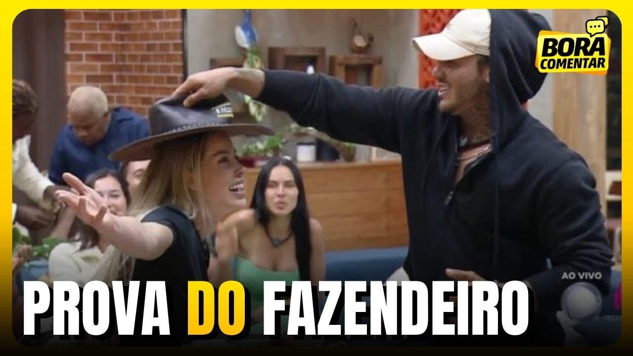 🟠A CASA CAIU! Saory VENCE a PROVA do Fazendeiro e PROMETE FERRAR Wallas! A Fazenda 17