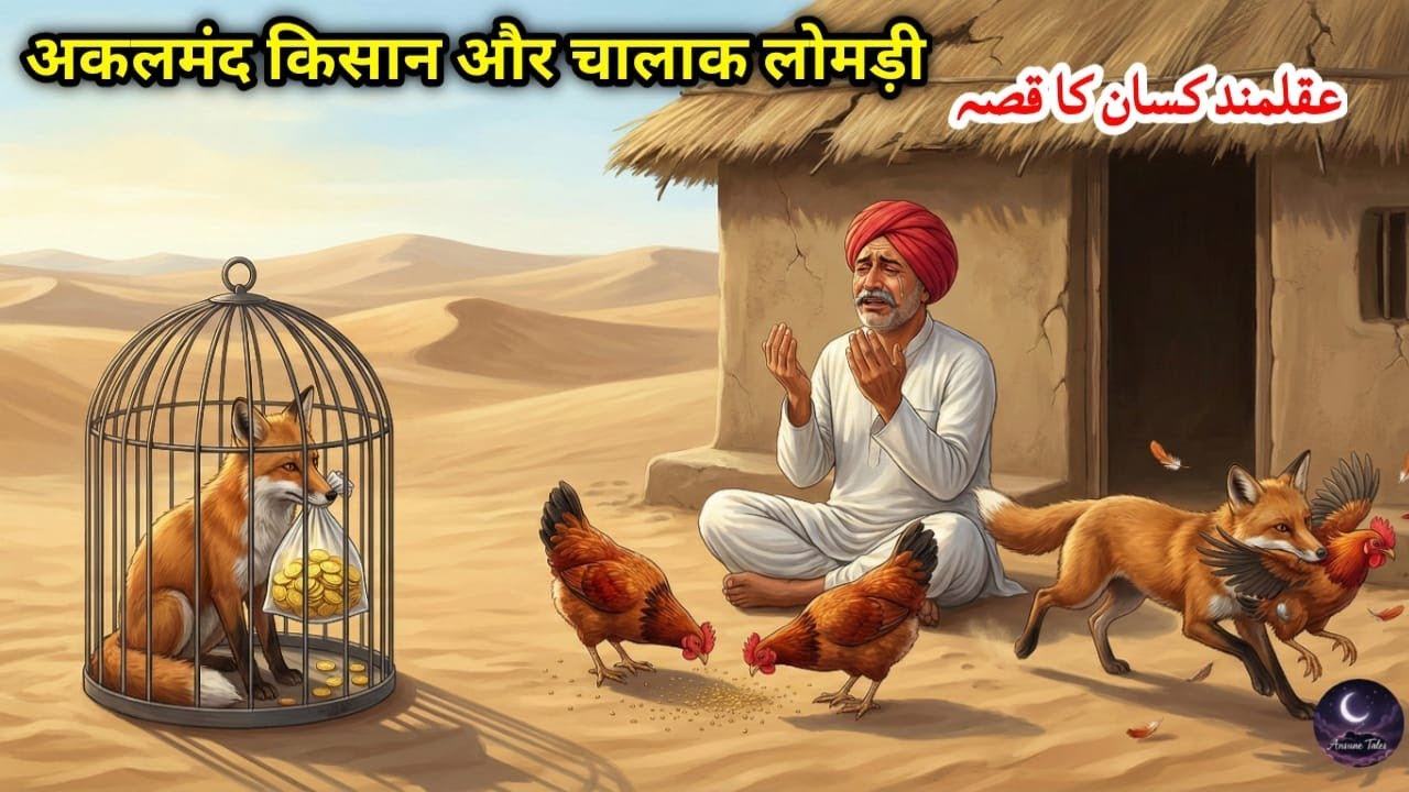 Akalamand Kisan Aur Chalak Lomdi Ka Kissa #moralstory