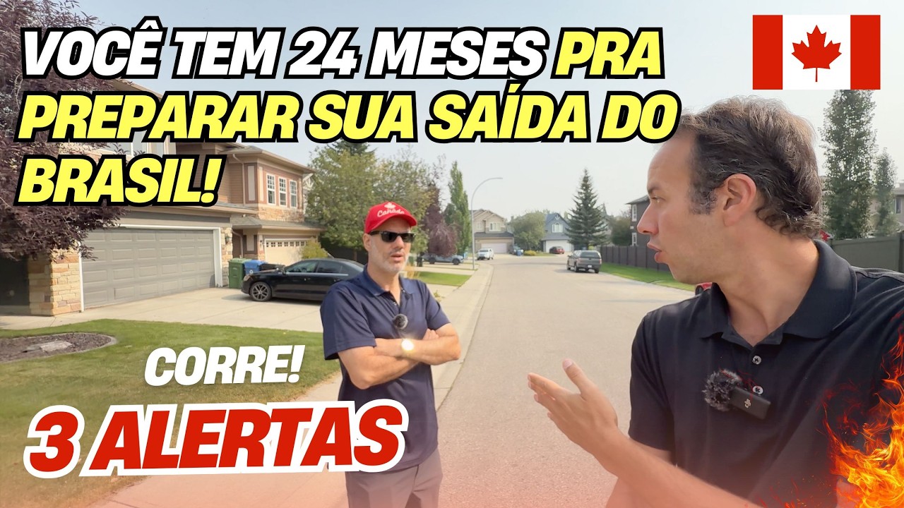 3 Sinais de Alerta🚨 : Plano Canadá pra brasileiros vai ACABAR nos próximos 4 anos