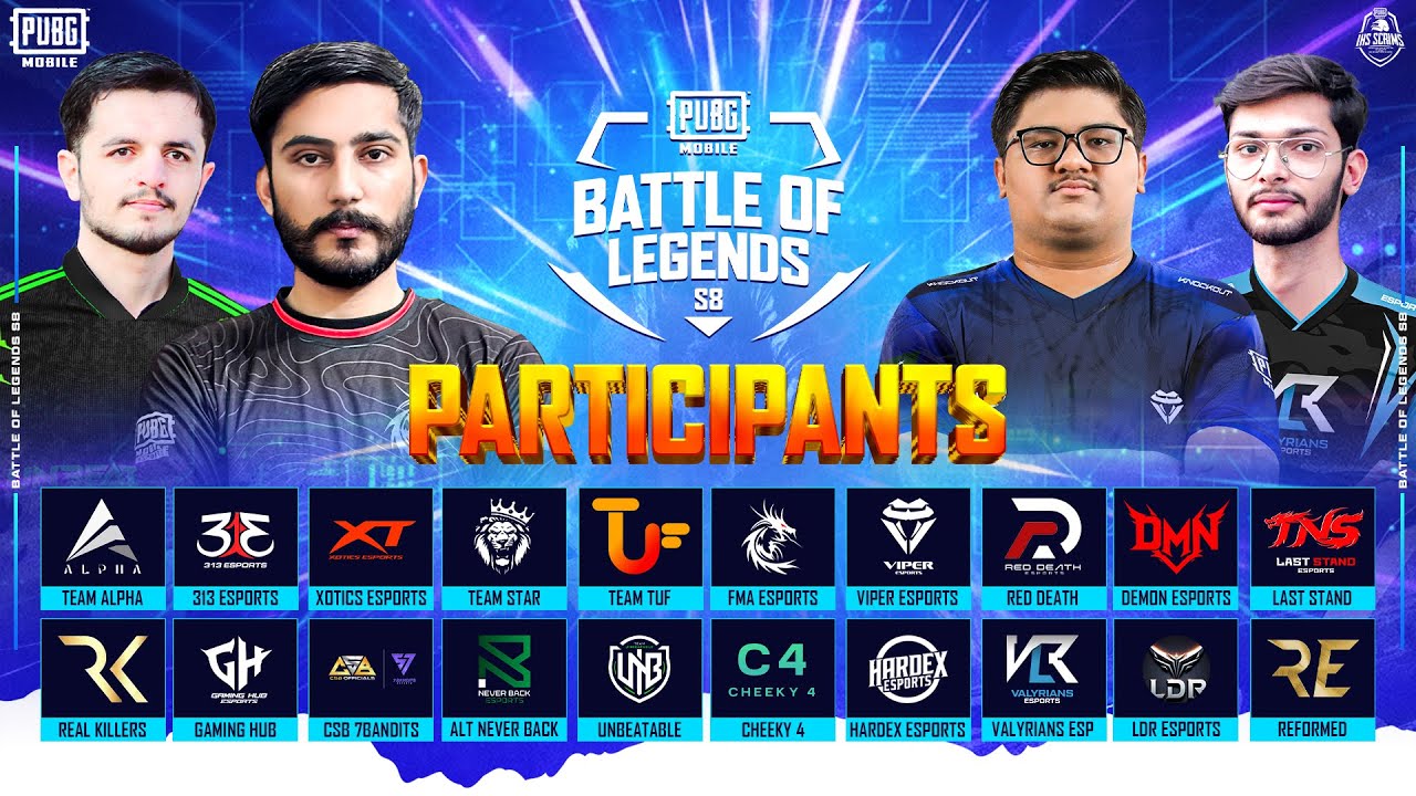 IHS BATTLE OF LEGENDS S8 GRAND FINALS DAY 2 LIVE | PUBG MOBILE