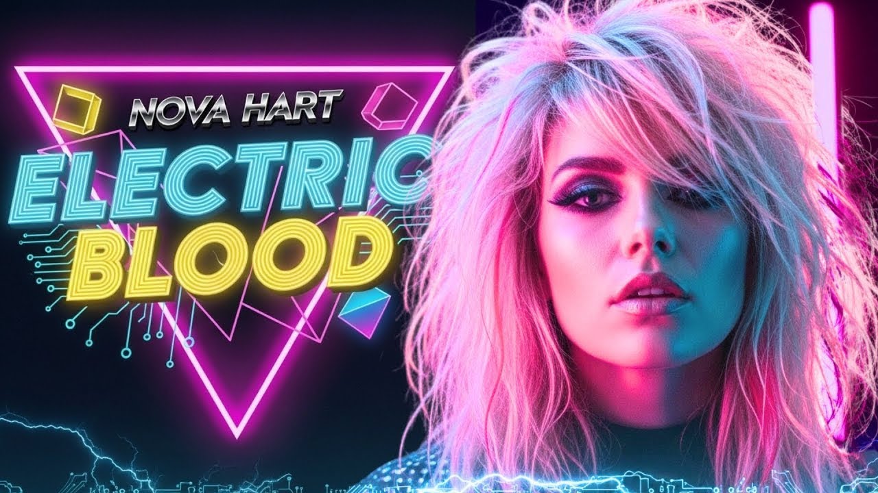 Nova Hart - Electric Blood |  80s Synth Rock