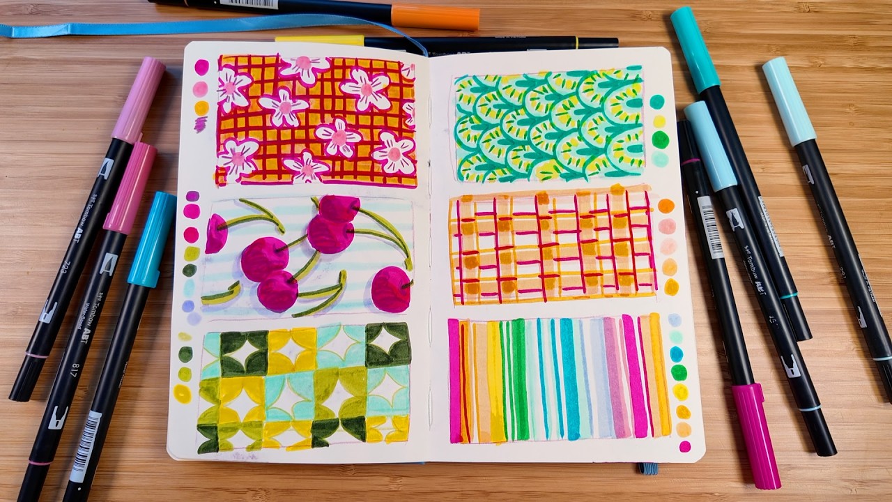 🍒 Quick & Easy Playful Patterns