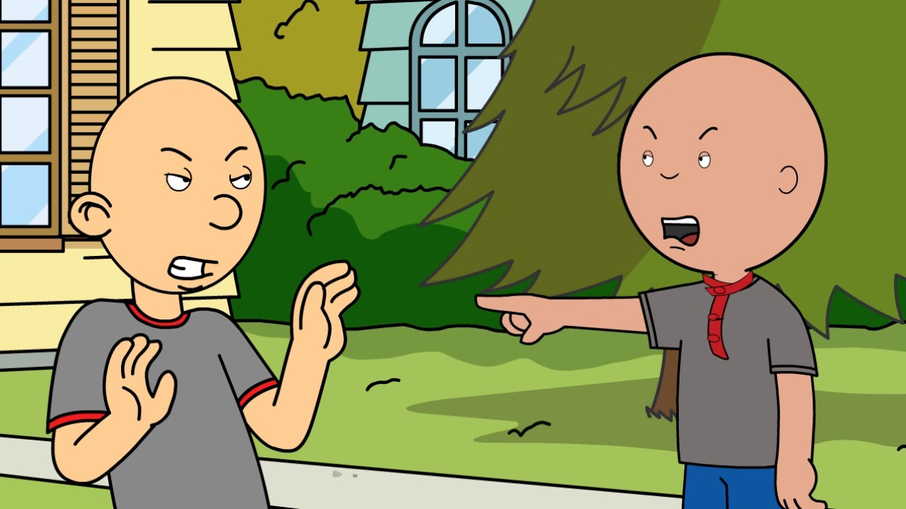 Классический Caillou Beats Up 2 Classic Caillou's/Grounded