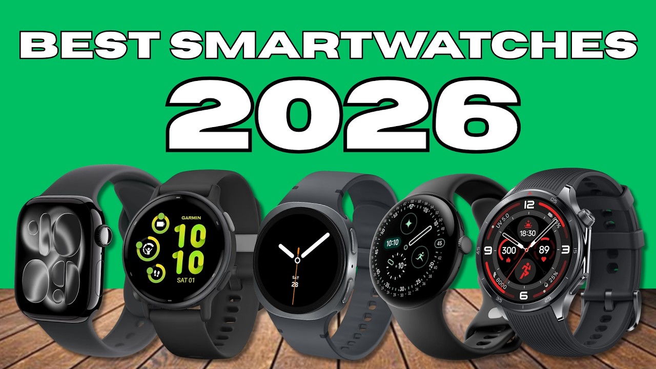 Top 5 Best Smartwatches 2026 [Don't buy one until you watch this]