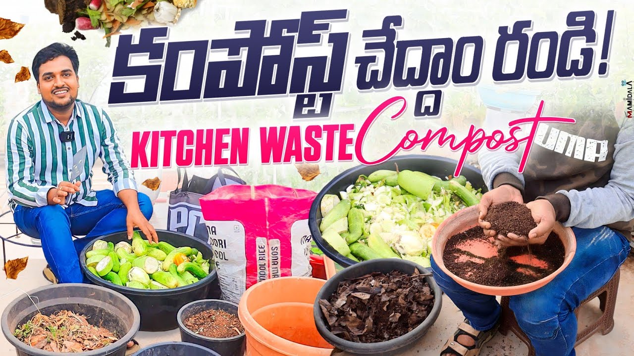 How to make Compost with Kitchen Waste #compost #soil #organic #making #diy @OrgGardener