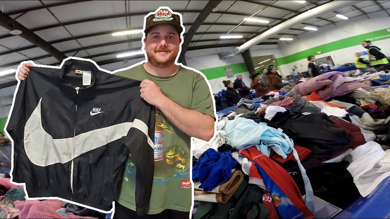 Vintage Nike Jacket Found At The Goodwill Bins!