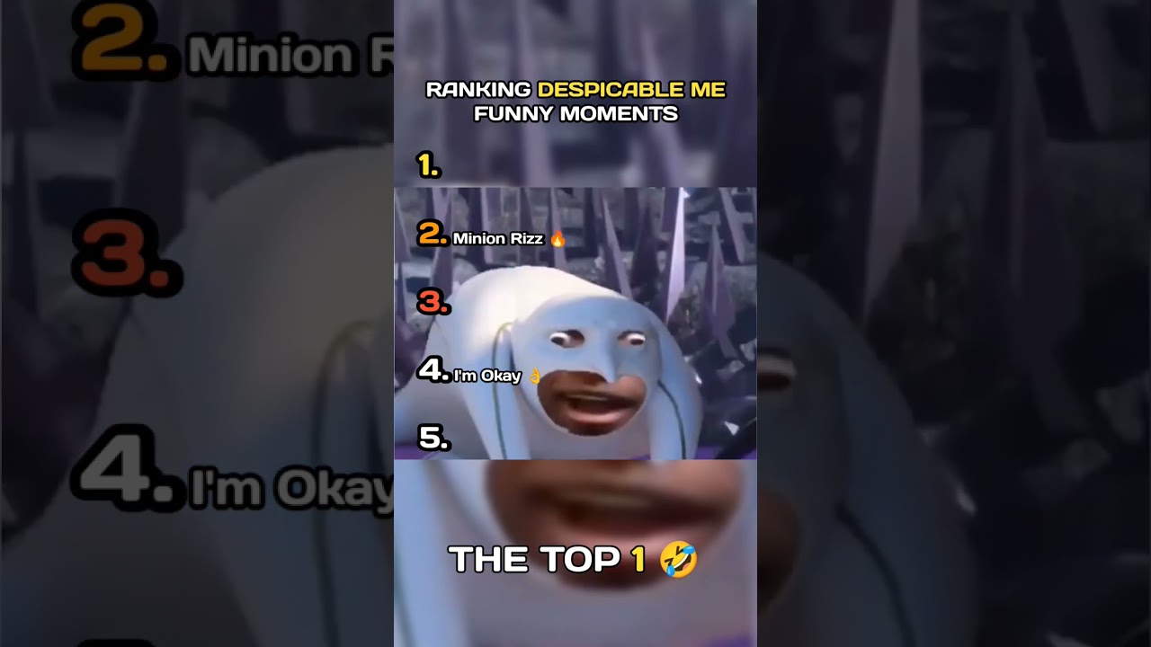 Ranking Despicable Me Funny Moments 😂