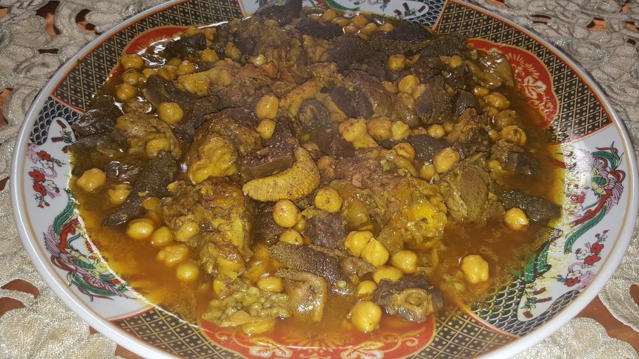 التقلية او كرشة شمالية تطوانية ديال أعراس 😍😍من يد الطباخة  بكل اسرارها كاتجي مدغمر ولذيذة بزاف👌