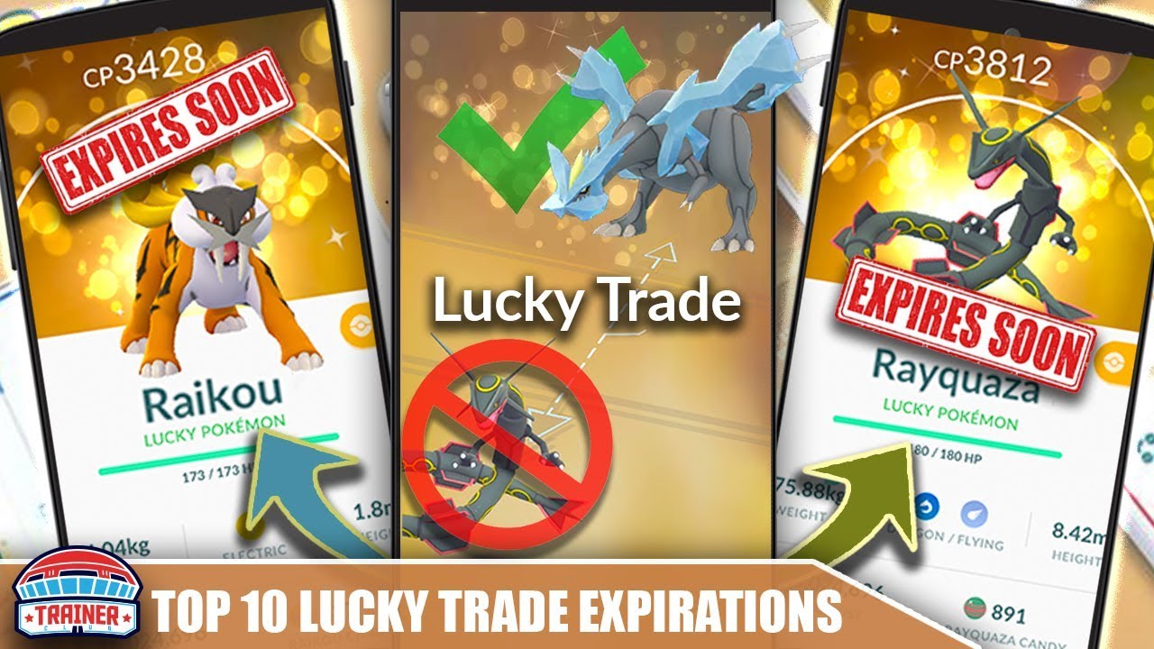 TRADE WITH CAUTION - TOP 10 LUCKY POKÉMON TRADE REPLACEMENTS COMING SOON! | POKÉMON GO