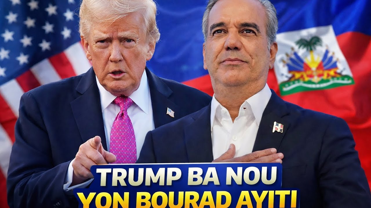 TRUMP BA NOU YON KOUT MEN,ABINADER FRAPE FÒ,FILS-AIME VANN AYITI.
