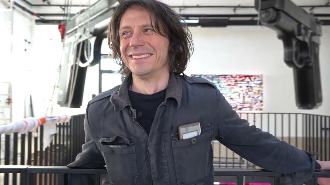 A tour with David Černý in his new museum, Musoleum.