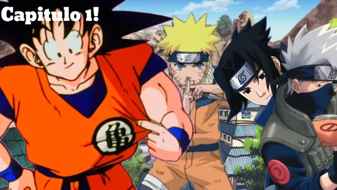 Goku cae en el mundo de Naruto | El Ninja Dragon| Capitulo 1