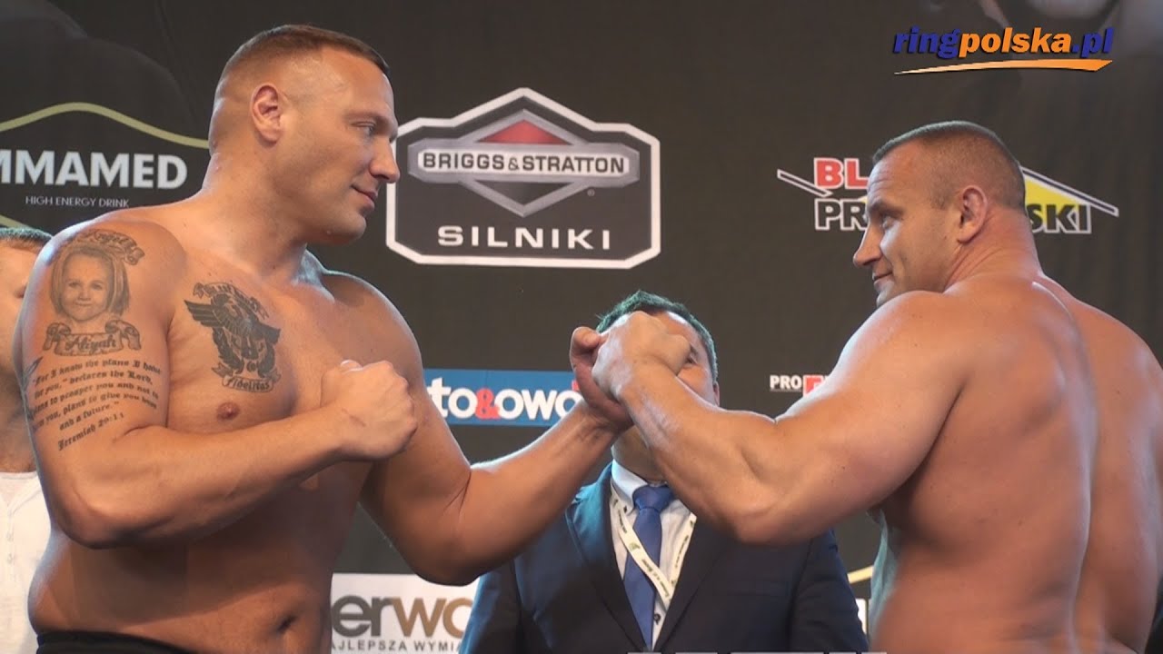 KSW 23. Mariusz Pudzianowski - Sean McCorkle: ważenie techniczne